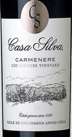 Casa Silva Los Lingues Carmenere 2022